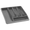 Addis Cutlery Drawer Organiser - Grey -Coathr Shop 380148 addis eco drawer organiser grey