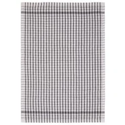 B&M Check Tea Towels - Black 3pk -Coathr Shop 380307 3pk check tea towels black 3