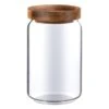 B&M Homestead Small Airtight Glass Jar With Acacia Lid -Coathr Shop 380516 airtight glass jar small