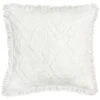 B&M Amara Waffle Geo Cream Cushion -Coathr Shop 380642 amara cream waffle geo cushion front