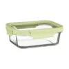 B&M Green Glass Food Container - Medium -Coathr Shop 380663 glass food container green medium 2
