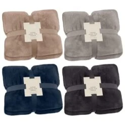 Heritage Collection Aspen Faux Fur Throw - Charcoal -Coathr Shop 383178 383180 383182 383183 aspen throw group 2