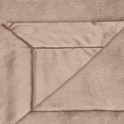 Heritage Collection Aspen Faux Fur Throw - Mink -Coathr Shop 383183 aspen throw dark mink 3