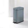 Addis Rectangular 5L Bin - Grey -Coathr Shop 383269 addis 5l grey rectangular bin