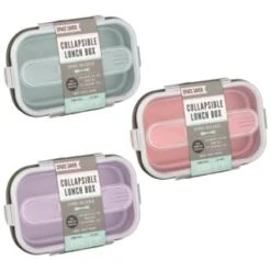 B&M Collapsible Lunch Box - Sage -Coathr Shop 383522 collapsible lunch box group