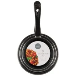 Simply Everyday Sauce Pan Set 3pk 13 Simply Everyday Sauce Pan Set 3pk -Coathr Shop 383599 3 sauce pan set 2