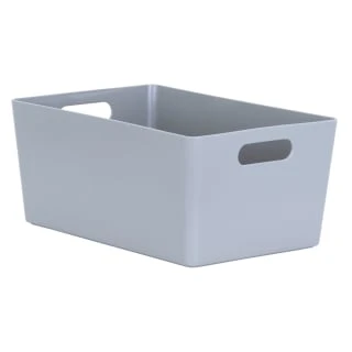Soho Storage Tub 11 X 25.5 X 17cm - Grey 3 Soho Storage Tub 11 X 25.5 X 17cm - Grey