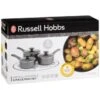 Russell Hobbs Russel Hobbs Metallic Marble Pan Set 3pc -Coathr Shop 384626 russel hobbs metalic marble 3 piece pan set