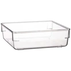 Clear Organiser Plastic Tray - Medium
