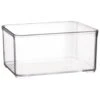 Clear Nestable Storage Tub - Medium -Coathr Shop 384979 clear nestable box medium 2