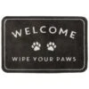 B&M Washable Pet Doormat - Wipe Your Paws -Coathr Shop 385004 pet washable doormat 2