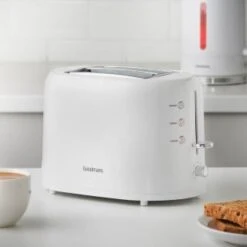 Goodmans Plastic 2 Slice Toaster - White 7 Goodmans Plastic 2 Slice Toaster - White -Coathr Shop 386700 goodmans plastic 2 slice toaster white 3