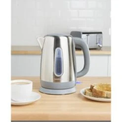 Goodmans Brushed Kettle 1.7L -Coathr Shop 386963 goodmans brushed kettle 1 7l 3