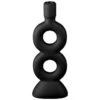 B&M Dinner Candle Holder - Black 2 B&M Dinner Candle Holder - Black -Coathr Shop 387583 dinner candle holder black2