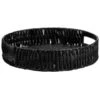 B&M Black Woven Tray -Coathr Shop 387588 black tray