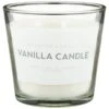 Large Vanilla Wax Candle