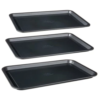 Betty Crocker Non-Stick Baking Tray Set 3pc 5 Betty Crocker Non-Stick Baking Tray Set 3pc - Image 3