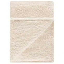 Simply Everyday Teddy Rolled Throw - Cream -Coathr Shop 388689 simply teddy rolled throw cream 2