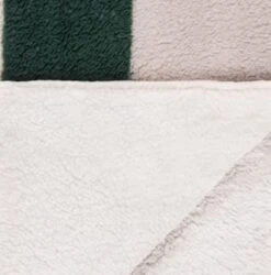 B&M Highland Green Check Sherpa Doublesided Throw -Coathr Shop 388770 highland green check sherpa throw 4