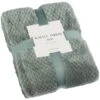 B&M Waffle Throw - Sage -Coathr Shop 388813 waffle throw sage 4