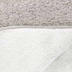 B&M Montana Two Tone Sherpa Throw - Natural -Coathr Shop 388815 montana sherpa throw 4