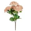 B&M Hydrangea Artificial Flower Bunch - Mink -Coathr Shop 389095 hydrangea bunche pink