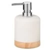 B&M Wooden Soap Dispenser -Coathr Shop 389472 wooden soap dispenser