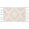 B&M Diamond Flatweave Bath Mat - Cream -Coathr Shop 389627 mink diamond flatweave bathmat cream