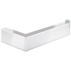 B&M Chrome Fitted Toilet Roll Holder -Coathr Shop 389952 chrome fitted roll holder 3