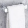 B&M Chrome Fitted Towel Ring -Coathr Shop 389953 chrome fitted towel holder1