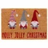 B&M Festive Gonk Coir Doormat -Coathr Shop 390109 festive coir gonk doormat