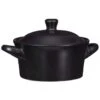 B&M Casserole Dish With Lid - Matte Black 2 B&M Casserole Dish With Lid - Matte Black -Coathr Shop 390145 urban paradise mini casserole dish black