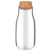 B&M Small Glass Carafe With Cork Lid -Coathr Shop 390359 small glass carafe