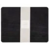 B&M Black Wooden Placemats 2pk 2 B&M Black Wooden Placemats 2pk -Coathr Shop 390405 2pk wooden placemats black