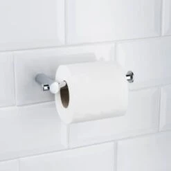 B&M Chrome Toilet Roll Holder