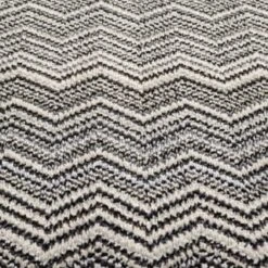 B&M Buddy Chevron Mono Doormat -Coathr Shop 392186 buddy chevron mat mono 4