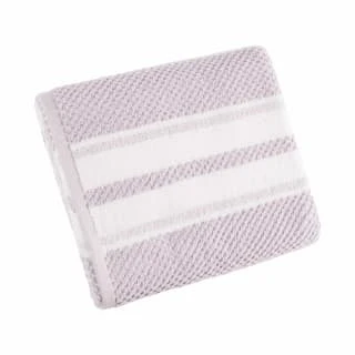 B&M Newbury Stripe Bath Towel - Grey 3 B&M Newbury Stripe Bath Towel - Grey