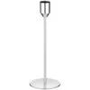 Karina Bailey Dinner Candle Holder - Chrome -Coathr Shop 392641 dinner candle holder chrome