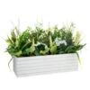 Bloom Extra Large Window Box - White -Coathr Shop 392833 extra large window box cream