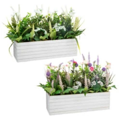 Bloom Extra Large Window Box - White -Coathr Shop 392833 extra large window box multi