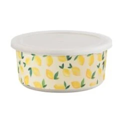 B&M Round Tubs 2pk - Lemons -Coathr Shop 392928 2pk reuse and repurpose round tubs lemon 5