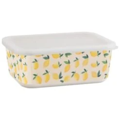 B&M Rectangular Tubs 2pk - Lemons -Coathr Shop 392929 2pk reuse and repurpose rectangle tubs lemon 5