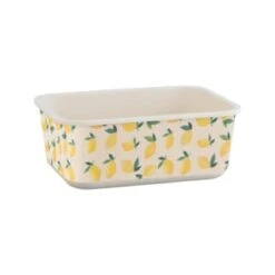 B&M Rectangular Tubs 2pk - Lemons -Coathr Shop 392929 2pk reuse and repurpose rectangle tubs lemon 6