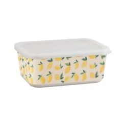 B&M Rectangular Tubs 2pk - Lemons -Coathr Shop 392929 2pk reuse and repurpose rectangle tubs lemon 7