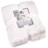 Home Essentials Teddy TV Blanket - Cream -Coathr Shop 393427 home essentials teddy tv blanket cream 2