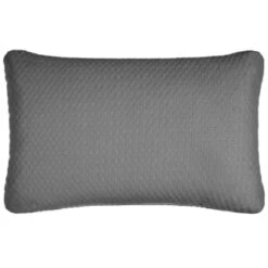 Simply Everyday Waffle Bath Pillow - Grey -Coathr Shop 394038 waffle bath pillow grey 2