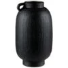 B&M Black Ceramic Vase -Coathr Shop 394352 alpha fashion