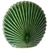 B&M Ceramic Shell Vase -Coathr Shop 394353 ceramic shell ornament green