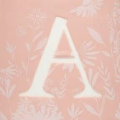 B&M Floral Alphabet Mug (Assorted) -Coathr Shop 394397 floral alphabet mug pink a 2