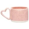 B&M Heart Handle Speckled Mug 1 B&M Heart Handle Speckled Mug -Coathr Shop 394404 heart handle speckled mug
